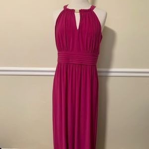 Pink maxi dress